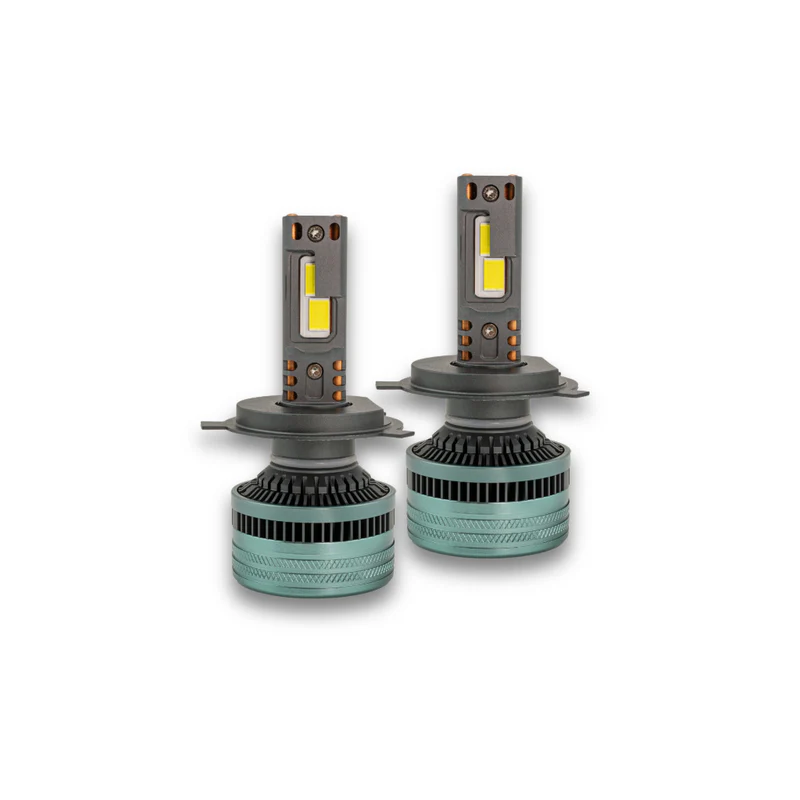 KIT LAMPADE LED H4 12 e 24 VOLT CANBUS - ELEVATA LUMINOSITA' 300 WATT - PLH4F5