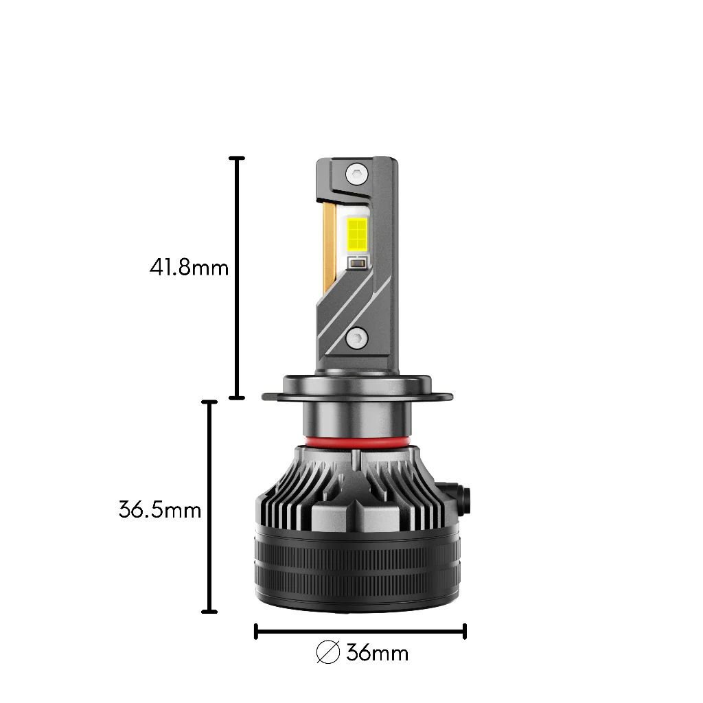 KIT LED H7 CANBUS LENTICOLARE POTENZIATO - PLH7F7 - immagine 3