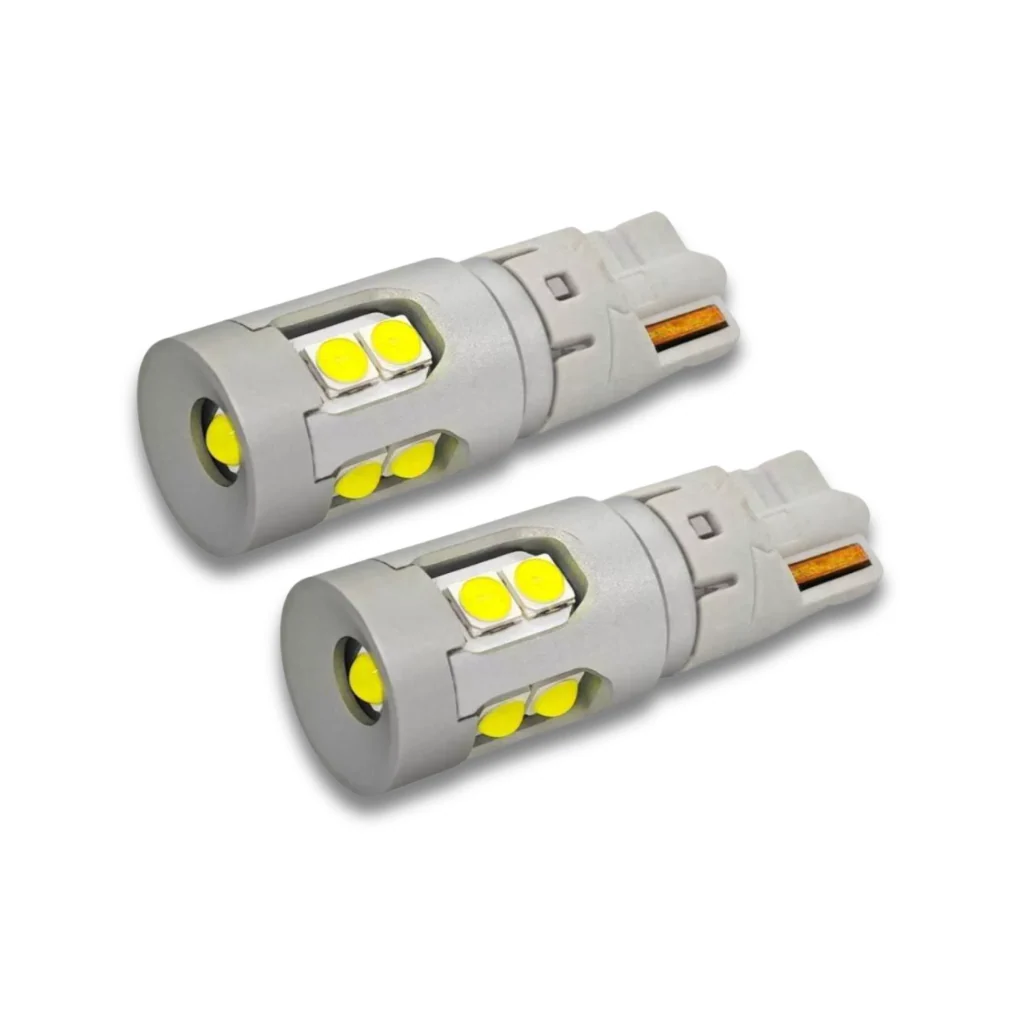 LUCI DI POSIZIONE LED T10 W5W CANBUS 12 E 24 VOLT - PLT10-R10