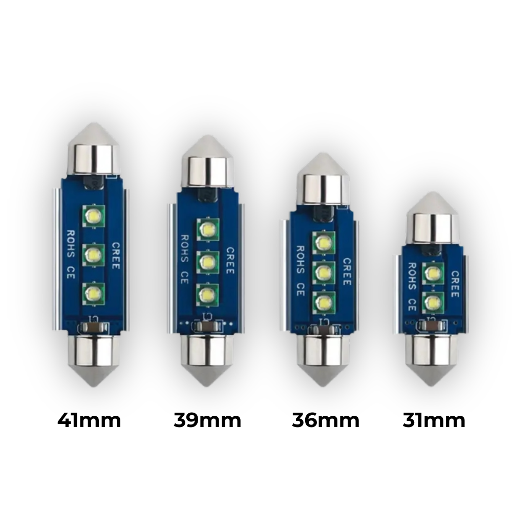 LAMPADE LED SILURO CANBUS CREE - PLSJ14