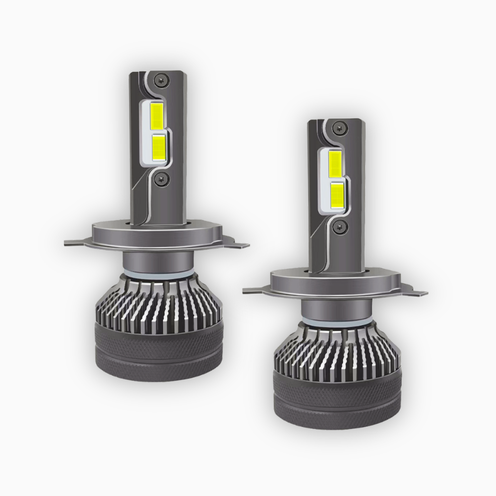 KIT LUCI LED AUTO H4 CANBUS 55W 20000 LUMEN 6000K PER FARI LENTICOLARI - PLH4E11