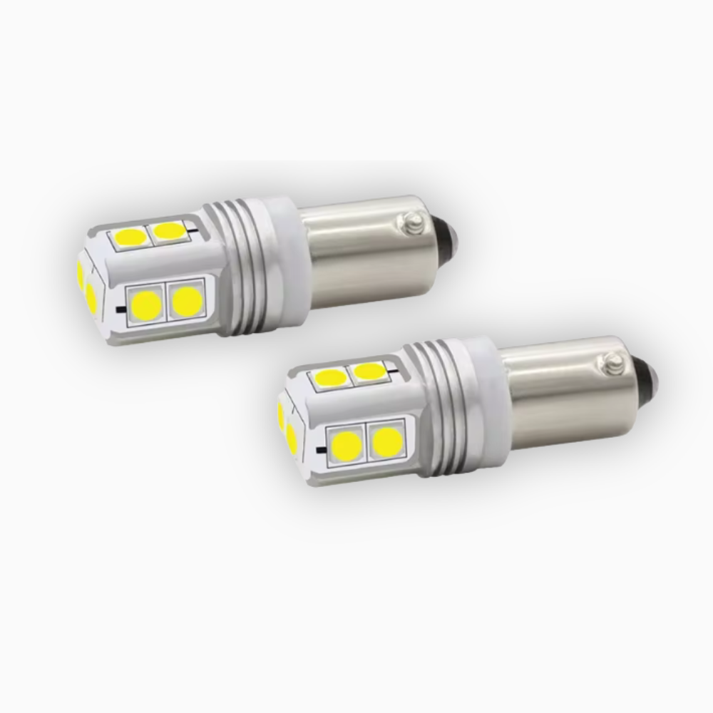 LUCI DI POSIZIONE LED H6W BAX9S 1,3 WATT 300 LUMEN 6500 KELVIN